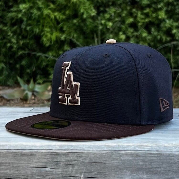 New Era LA Dodgers Navy/Dark Brown Outline Viva SP Khaki UV