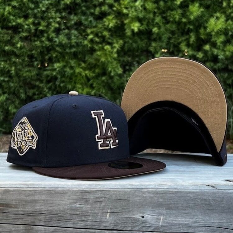 New Era LA Dodgers Navy/Dark Brown Outline Viva SP Khaki UV