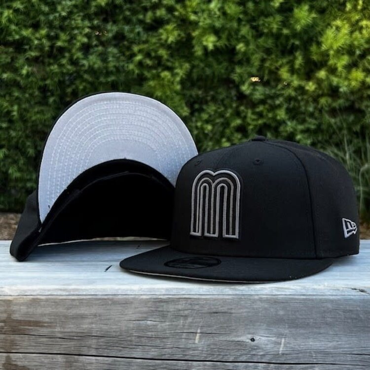 New Era Mexico WBC 2026 Black Dark Gray Snapback 950
