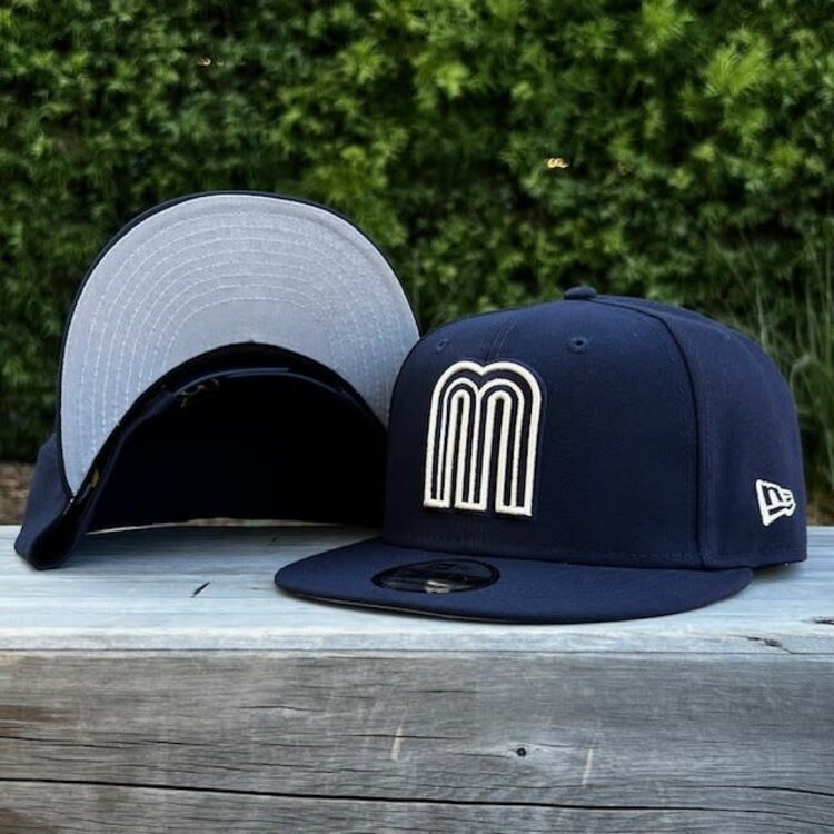 New Era Mexico WBC 2026 Navy Ivory Gray UV Snapback 950