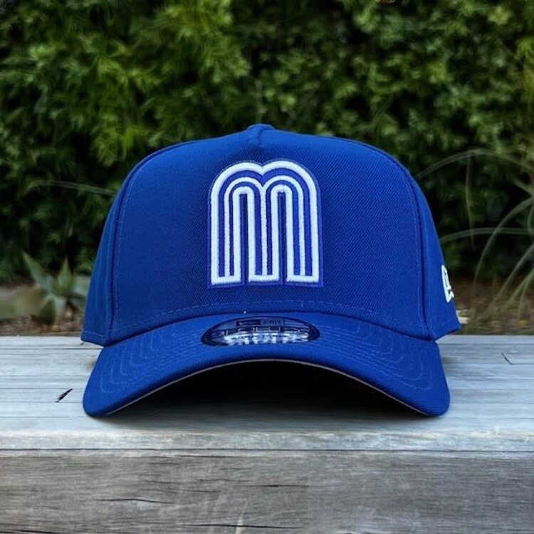 New Era Mexico WBC 2026 Royal White Gray UV 940 a-frame