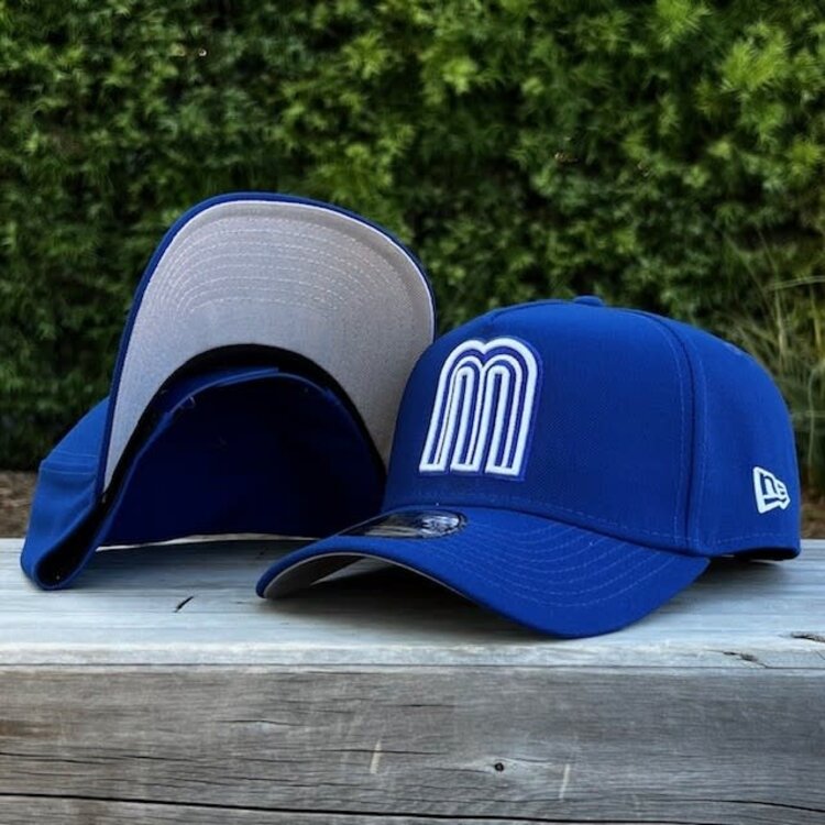 New Era Mexico WBC 2026 Royal White Gray UV 940 a-frame