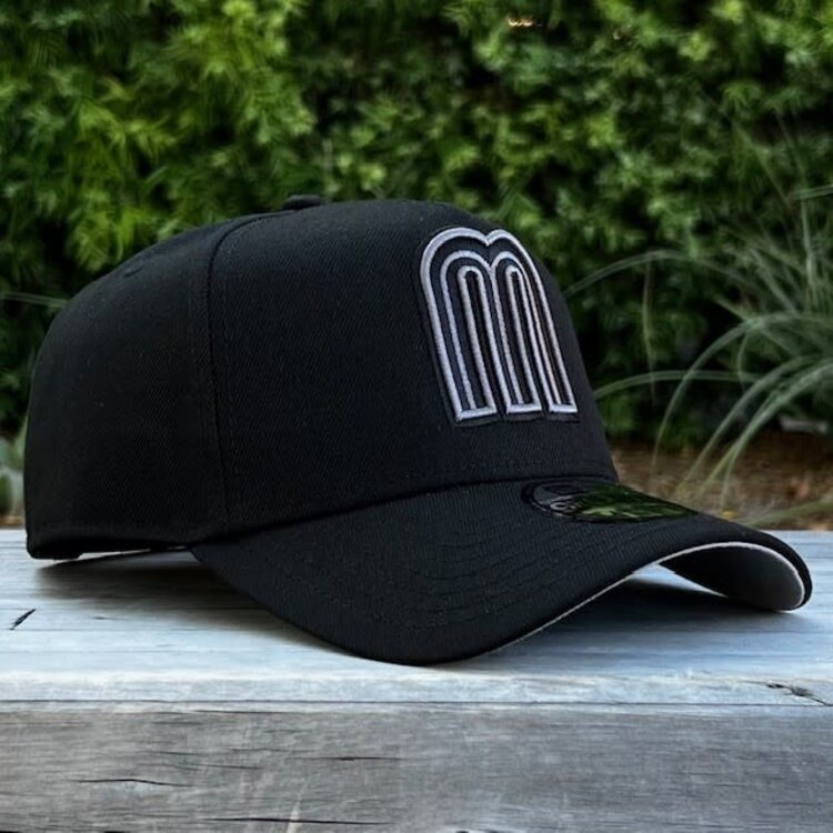 New Era Mexico WBC 2026 Black Dark Gray 940 a-frame