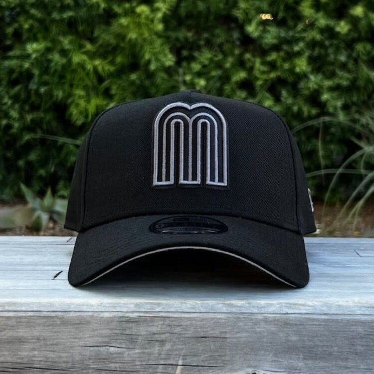 New Era Mexico WBC 2026 Black Dark Gray 940 a-frame