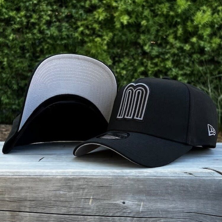 New Era Mexico WBC 2026 Black Dark Gray 940 a-frame