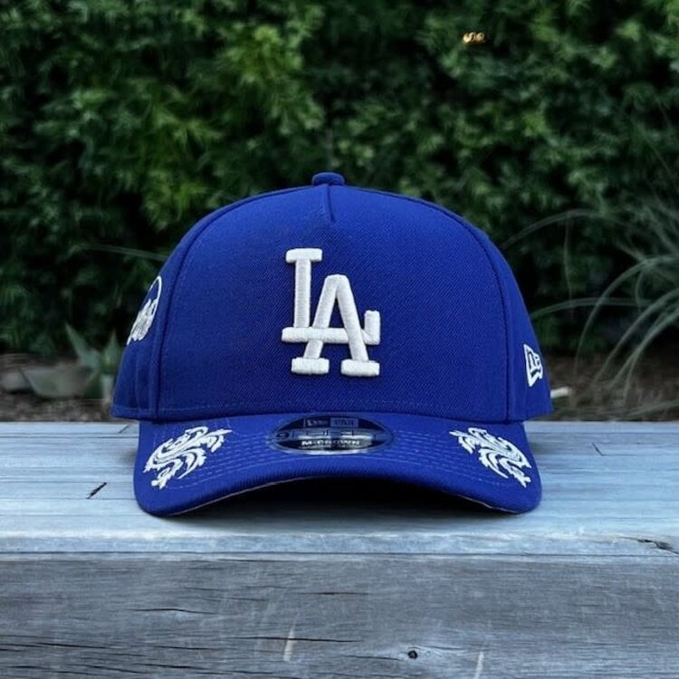 New Era LA Dodgers Royal Damask Wordmark SP 940AF M-Crown