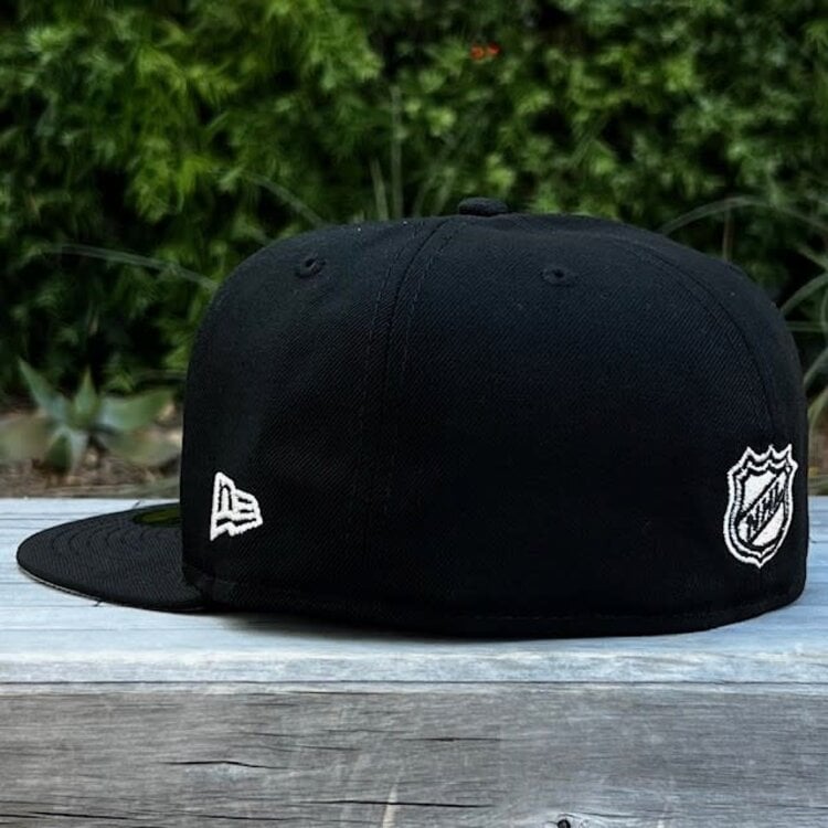 New Era LA Kings Chevron Black Metallic Silver "KINGS" SP