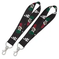 Wincraft LA Dodgers Lanyard Key Strap Wristlet  - Mexico Colors