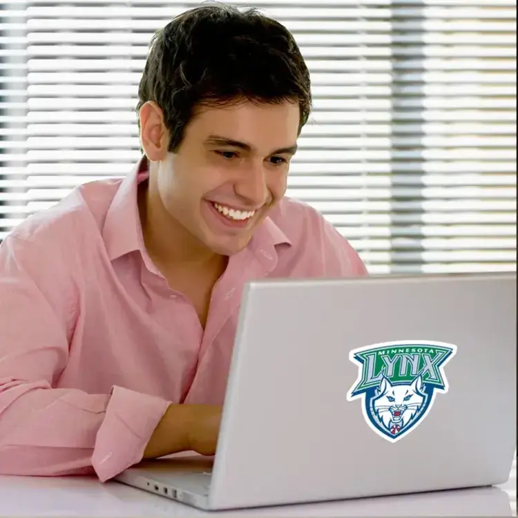 Wincraft Small Decal 4"x4" MLB Los Angeles Dodgers Wordmark Mexico Colors