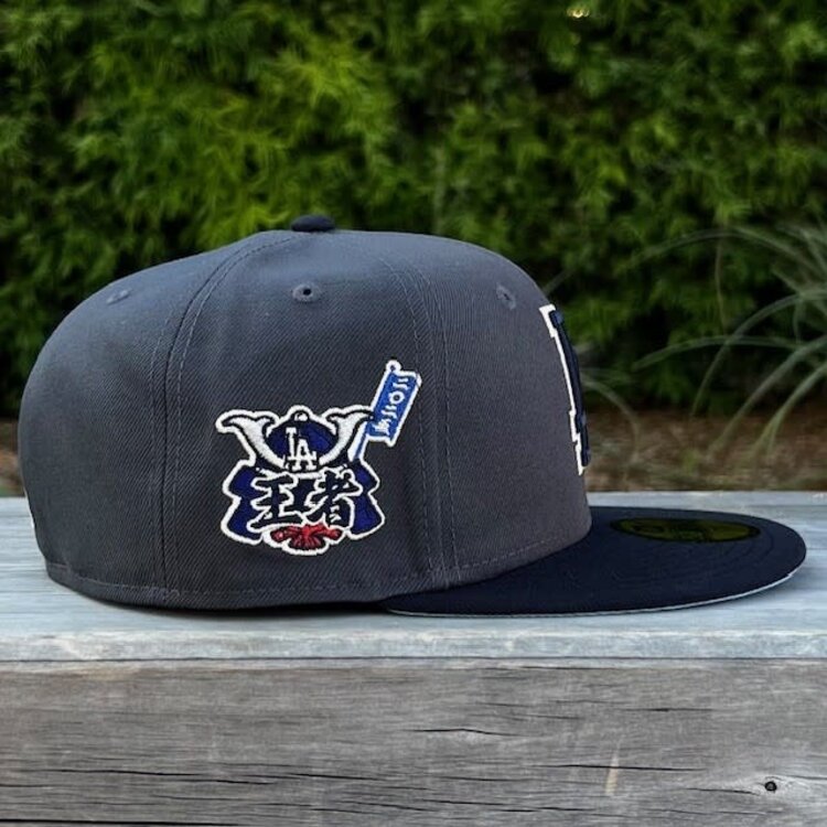 New Era LA Graphite/Navy Japanese World Series Champs
