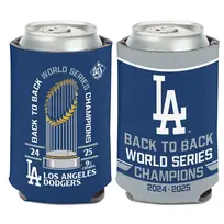 Wincraft MLB Los Angeles Dodgers Back to Back World Series Champion Can Cooler