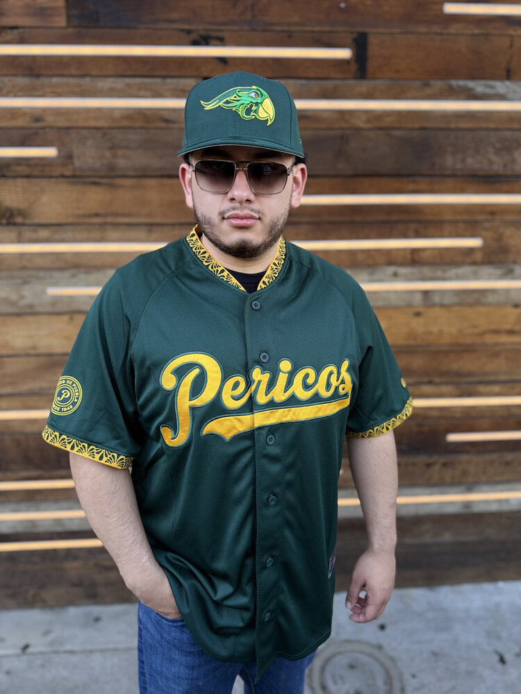 New Era LMB Pericos de Puebla 2026 Away Jersey Green