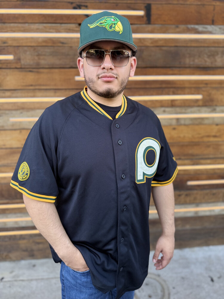 New Era LMB Pericos de Puebla 2026 Alt 1 Jersey Black