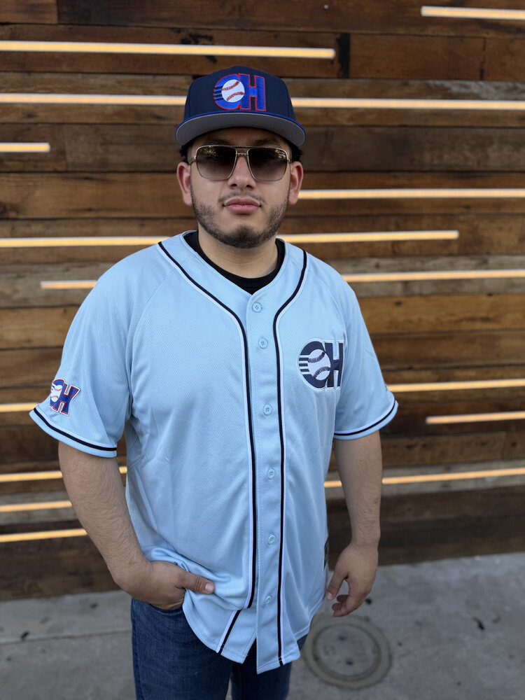 New Era LMB Charros de Jalisco Jersey 2026 Alt 2 Light Blue
