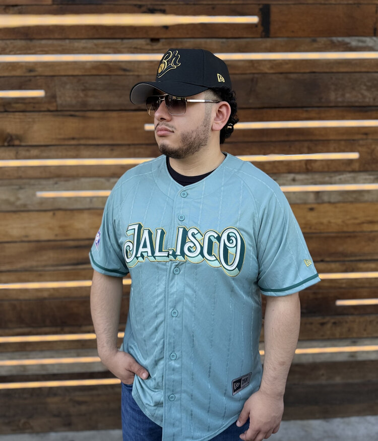 New Era LMB Charros de Jalisco Jersey 2026 Alt 1 Light Green