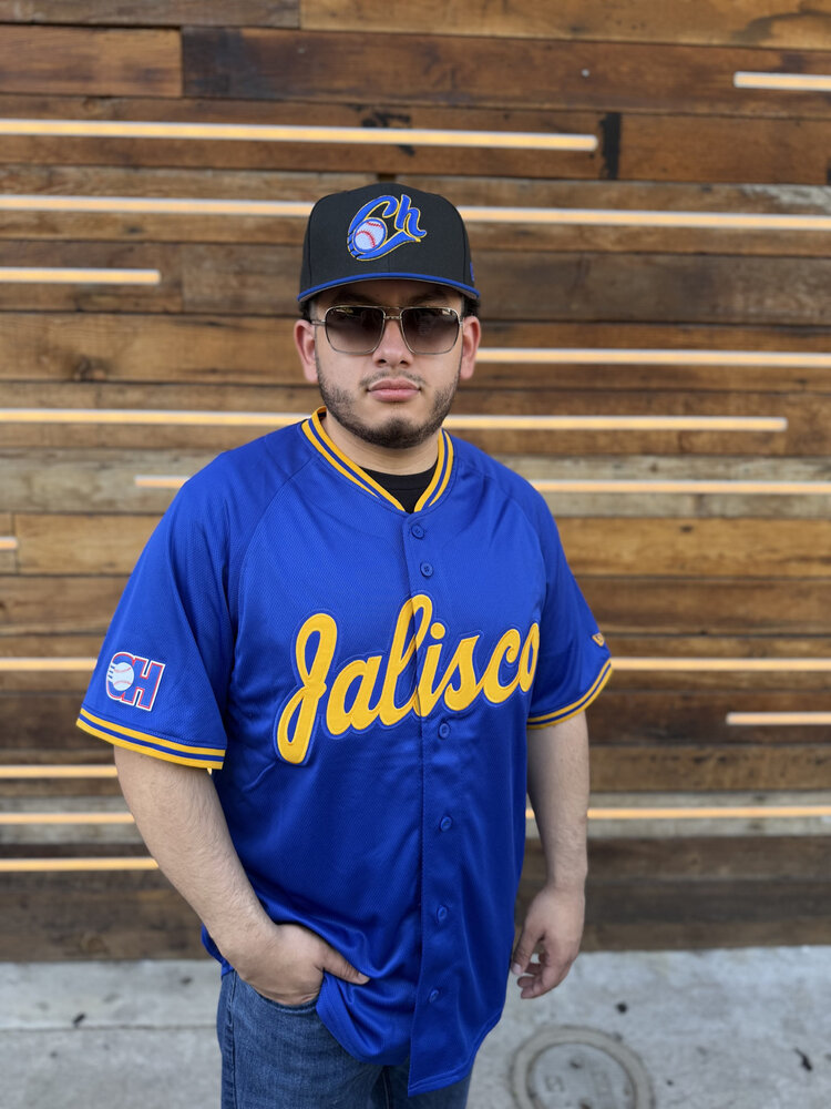 New Era LMB Charros de Jalisco Jersey 2026 Away Dark Royal