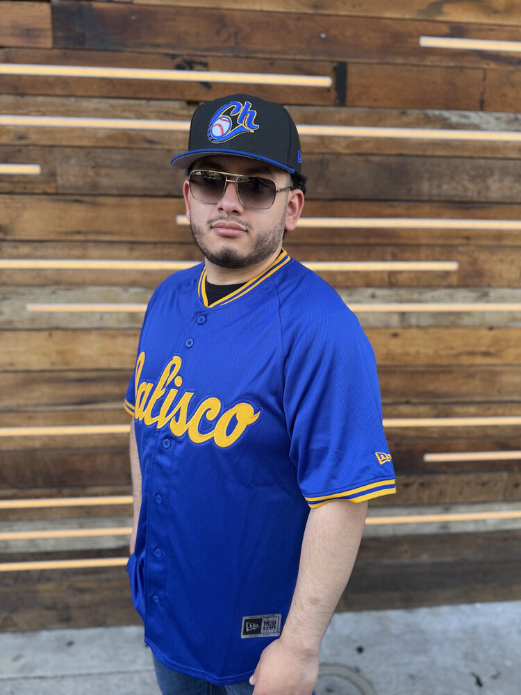 New Era LMB Charros de Jalisco Jersey 2026 Away Dark Royal