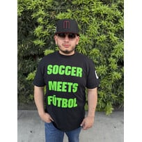 FIFA FIFA 2026 Men's Soccer Meets Futbol Black Tee