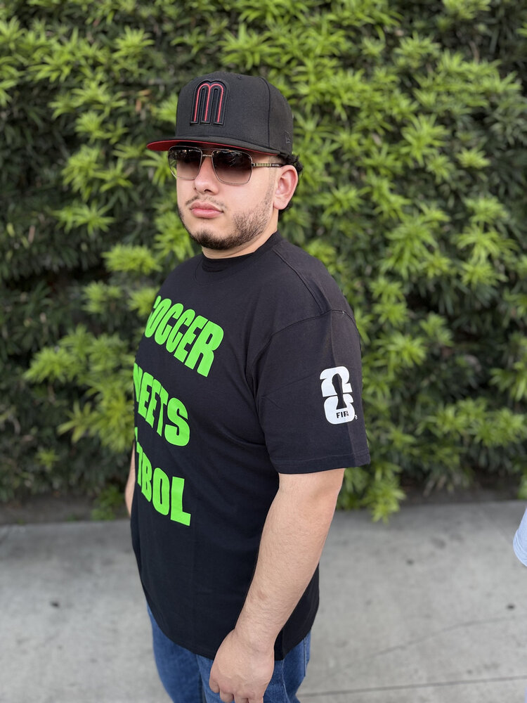 FIFA FIFA 2026 Men's Soccer Meets Futbol Black Tee