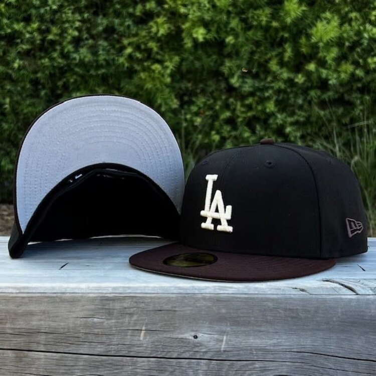 New Era LA Dodgers Black/Dark Brown Ivory LA Gray UV