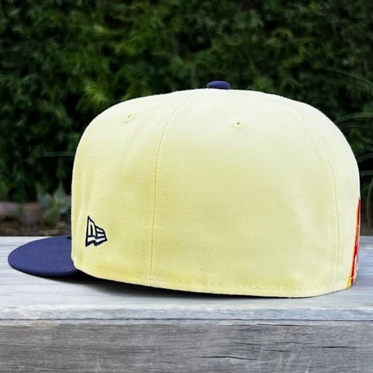 New Era LMX Club America Yellow/Navy Side Script