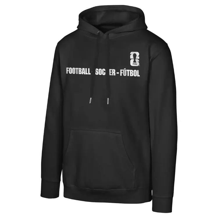 FIFA Host Cities Men's FIFA 2026 Futbol Black Pullover Hoodie
