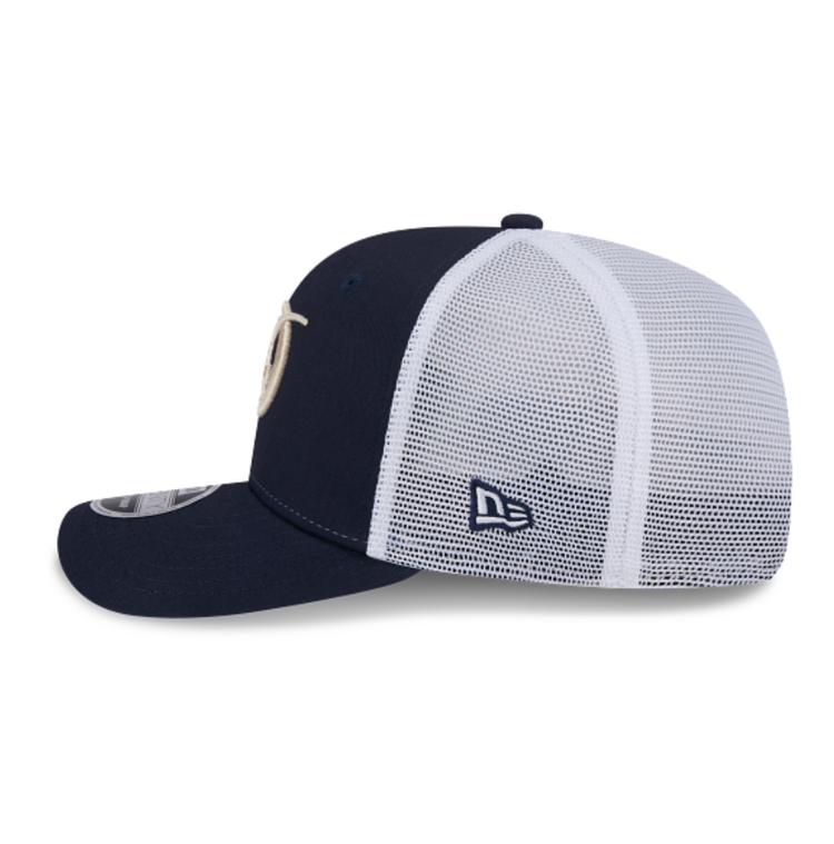 New Era LA Dodgers City Connect Navy/White Mesh Trucker 950 Snapback