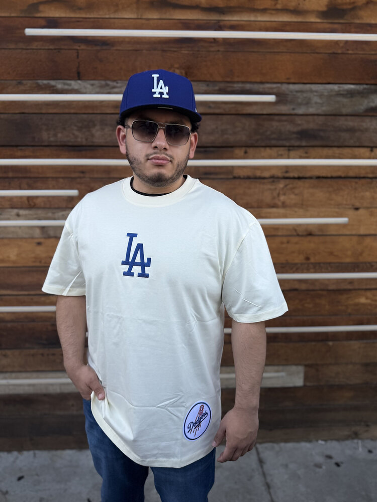 Pro Standard LA Dodgers Cream Wingspan Tee