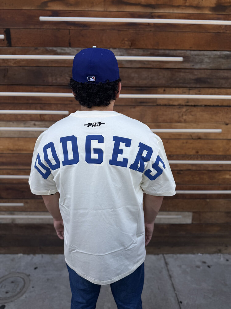 Pro Standard LA Dodgers Cream Wingspan Tee