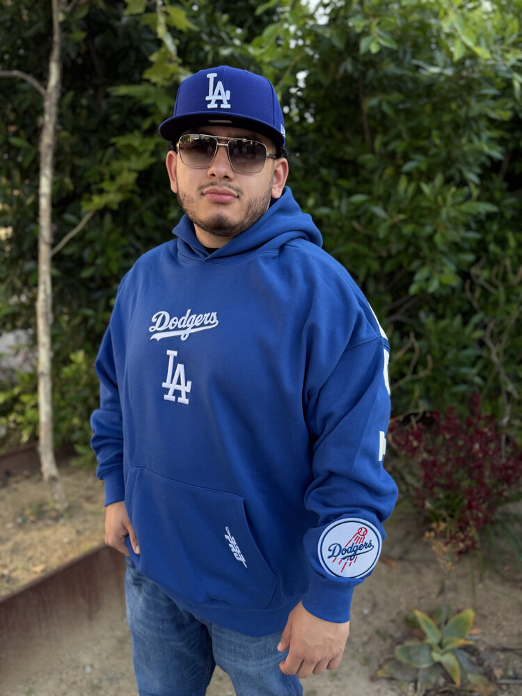 Pro Standard LA Dodgers Royal Wingspan Hoodie