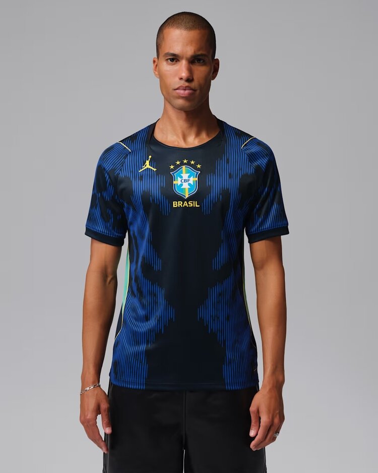 Jordan Brazil 2026 FIFA World Cup Nike Air Jordan Men's Away Jersey