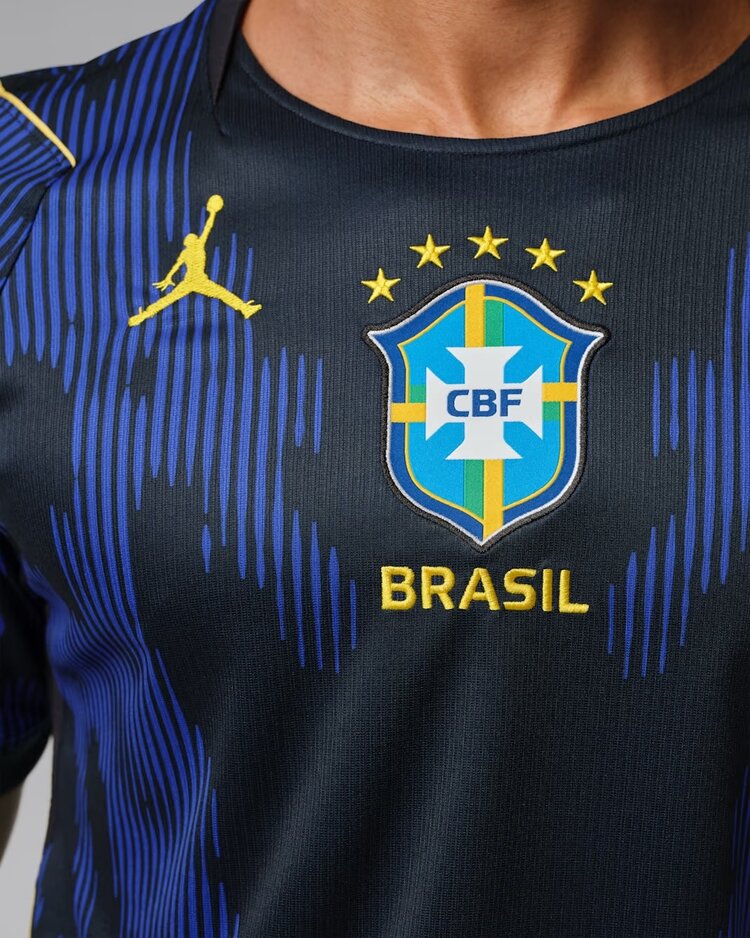 Jordan Brazil 2026 FIFA World Cup Nike Air Jordan Men's Away Jersey