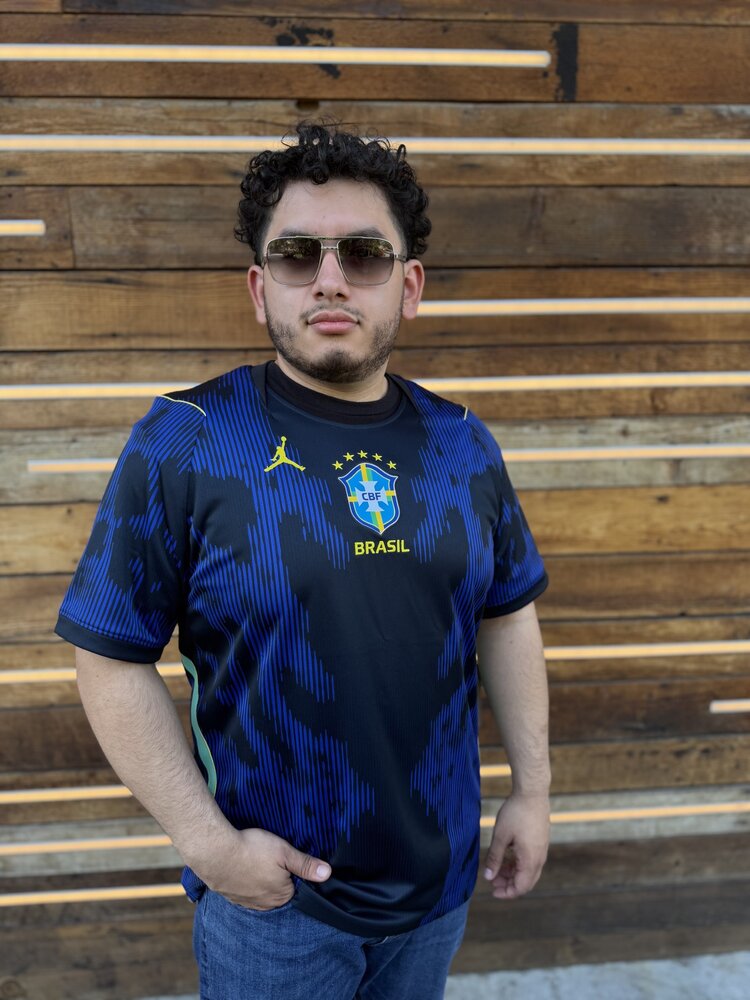 Jordan Brazil 2026 FIFA World Cup Nike Air Jordan Men's Away Jersey