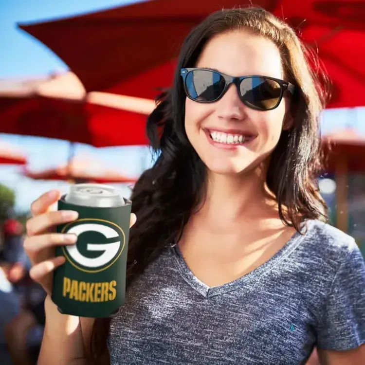 Wincraft NFL Green Bay Packers Team Logo Can Cooler 12 oz.