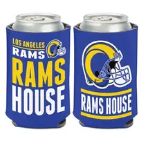 Wincraft NFL LA Rams Slogan Rams House  Can Cooler 12 oz