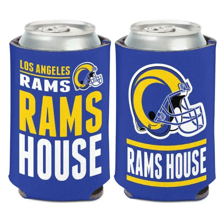 Wincraft NFL LA Rams Slogan Rams House  Can Cooler 12 oz