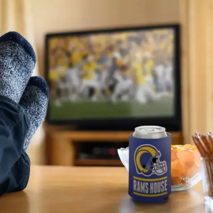 Wincraft NFL LA Rams Slogan Rams House  Can Cooler 12 oz