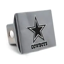 Wincraft Trailer Hitch Cover Chrome Team Logo - NFL Dallas Cowboys