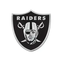 Wincraft Raiders Chrome Auto Emblem