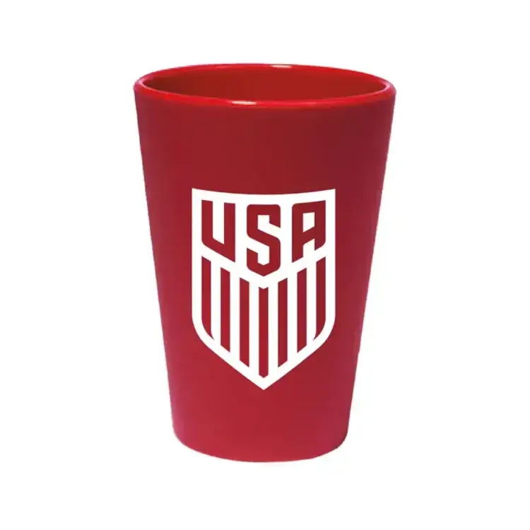 Wincraft USA National Soccer 1.5 oz Red Silicone Shot Glass