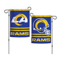 Wincraft NFL Los Angeles Rams 2-Sided Garden Flag 12.5" x 18"