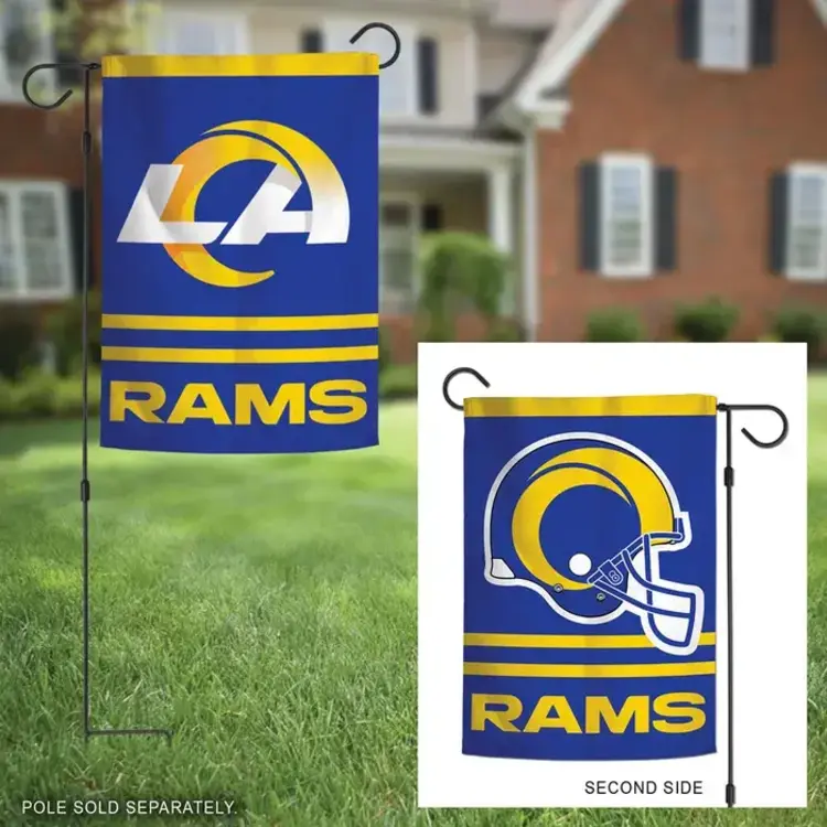 Wincraft NFL Los Angeles Rams 2-Sided Garden Flag 12.5" x 18"