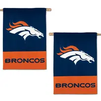 Wincraft 2-Sided Applique Banner Flag NFL Denver Broncos 28" x 40"