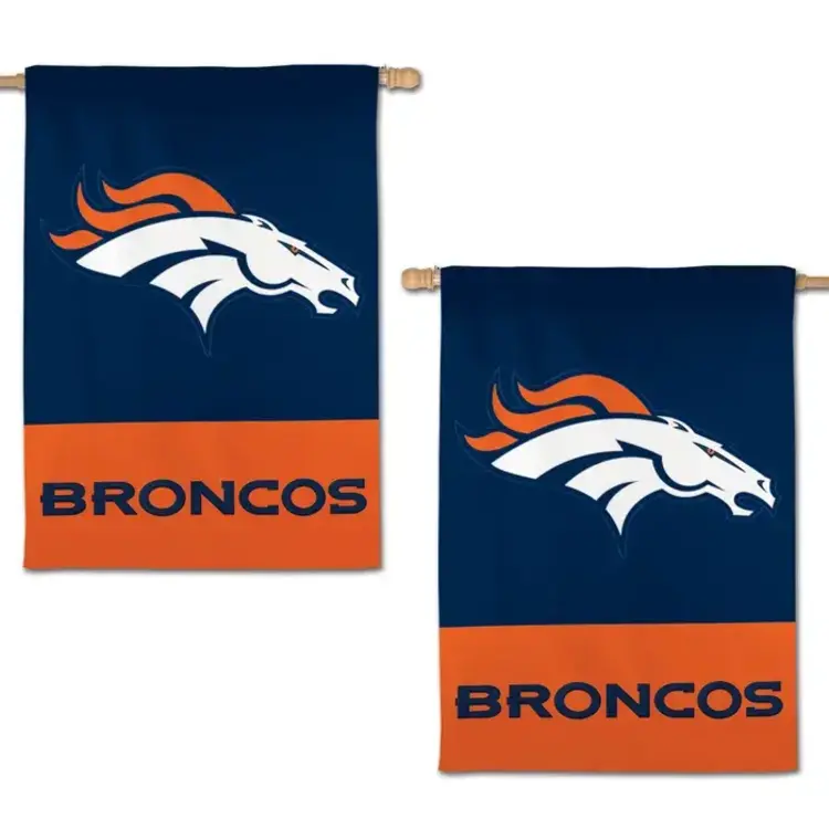 Wincraft 2-Sided Applique Banner Flag NFL Denver Broncos 28" x 40"