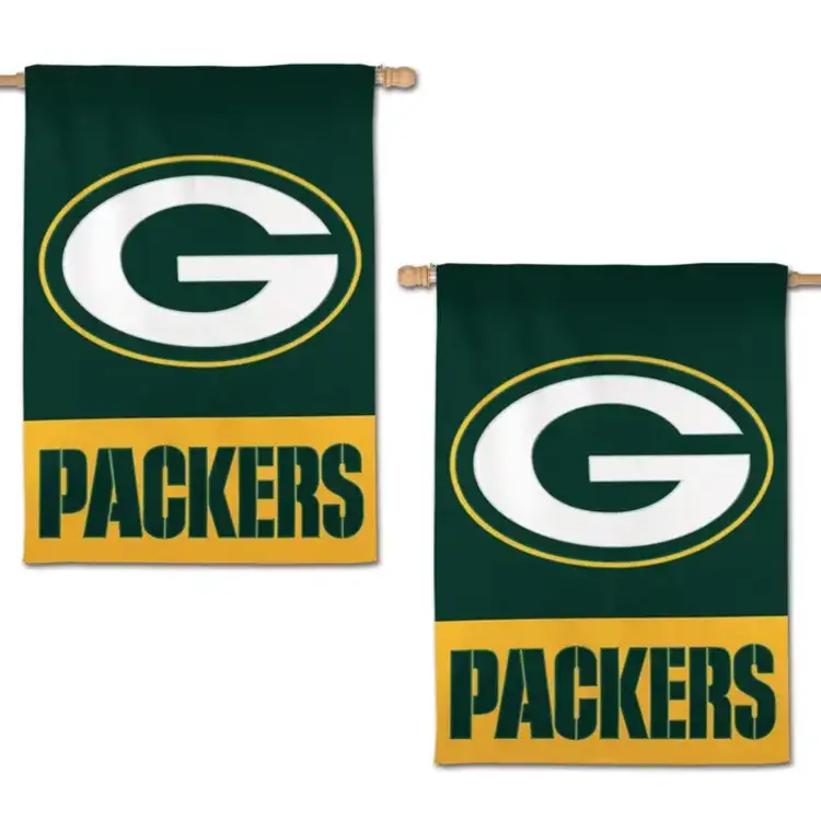 Wincraft 2-Sided Applique Banner Flag NFL Green Bay Packers 28" x 40"