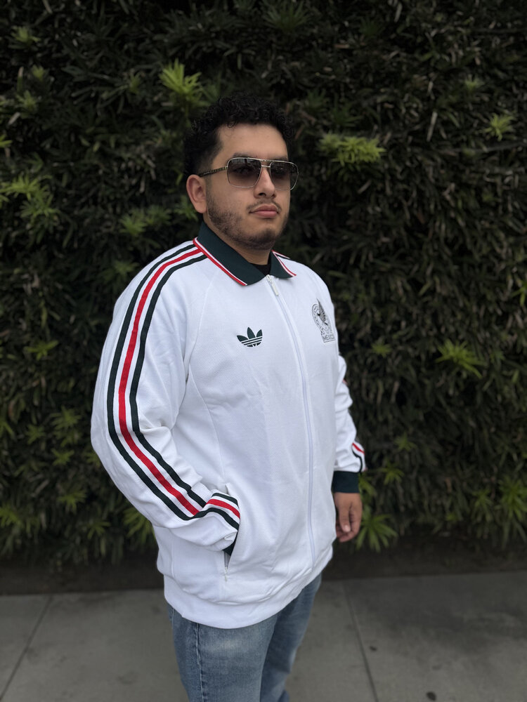 Adidas Mexico 2026 adidas Men's Away Full-Zip Anthem Jacket