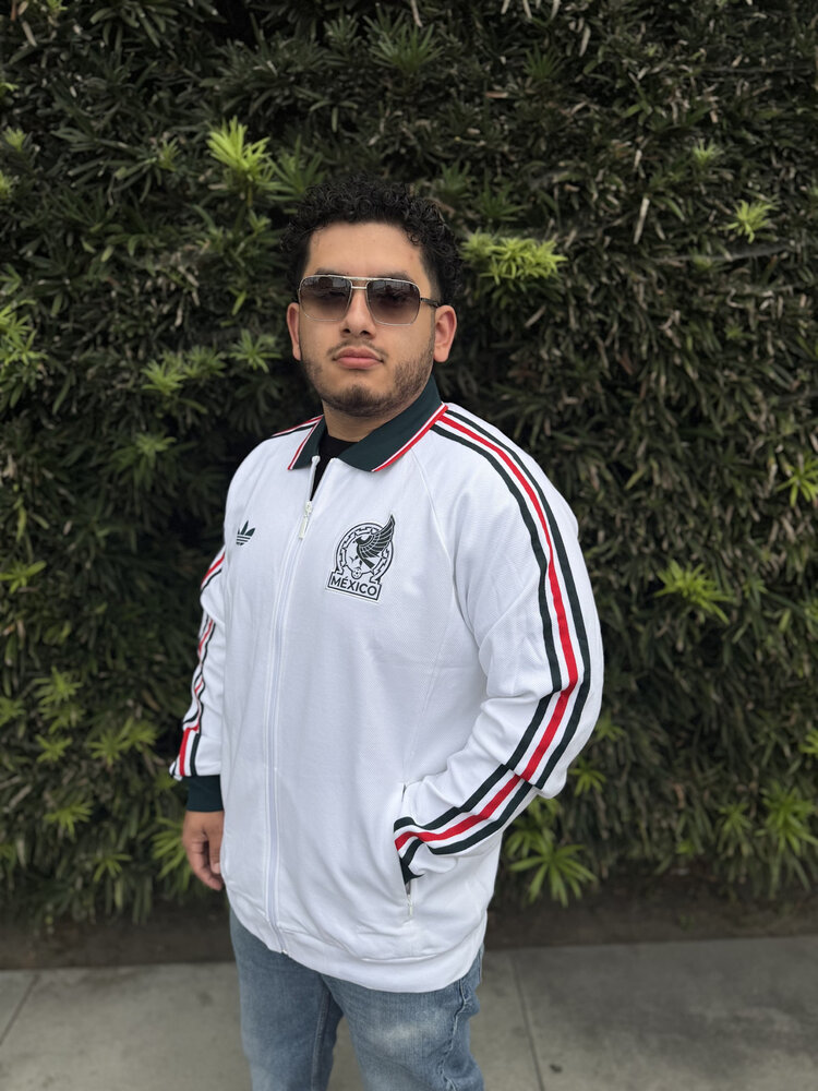 Adidas Mexico 2026 adidas Men's Away Full-Zip Anthem Jacket