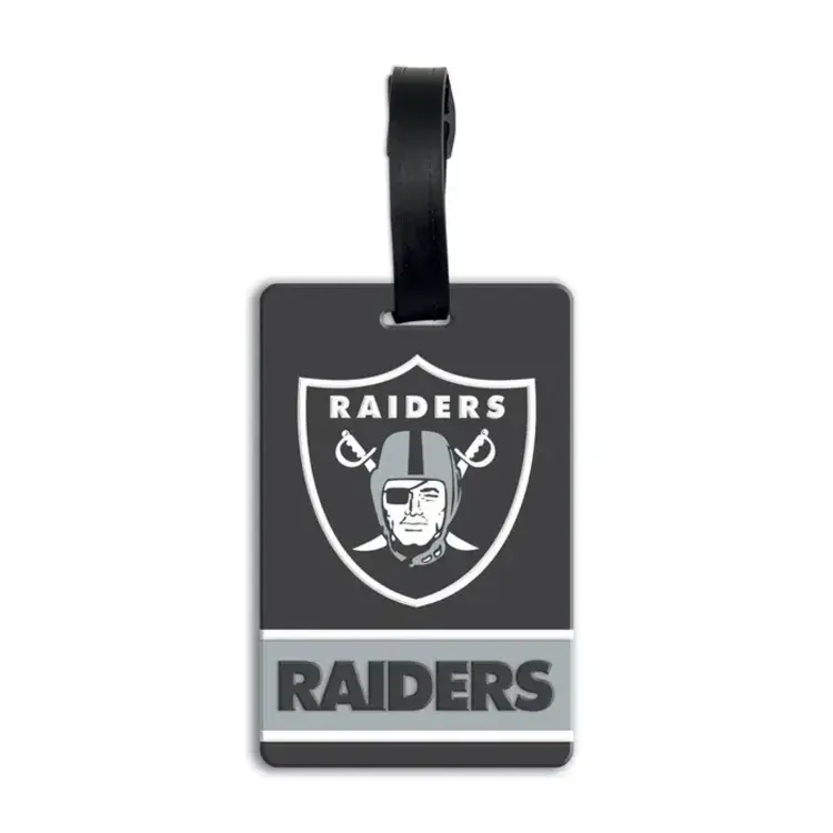 Wincraft Raiders PVC Bag/Luggage Tag