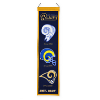 Winning Streak Sports NFL Los Angeles Rams Heritage Banner