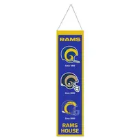 Wincraft NFL LA Rams Wool Evolution Banner 8" x 32"